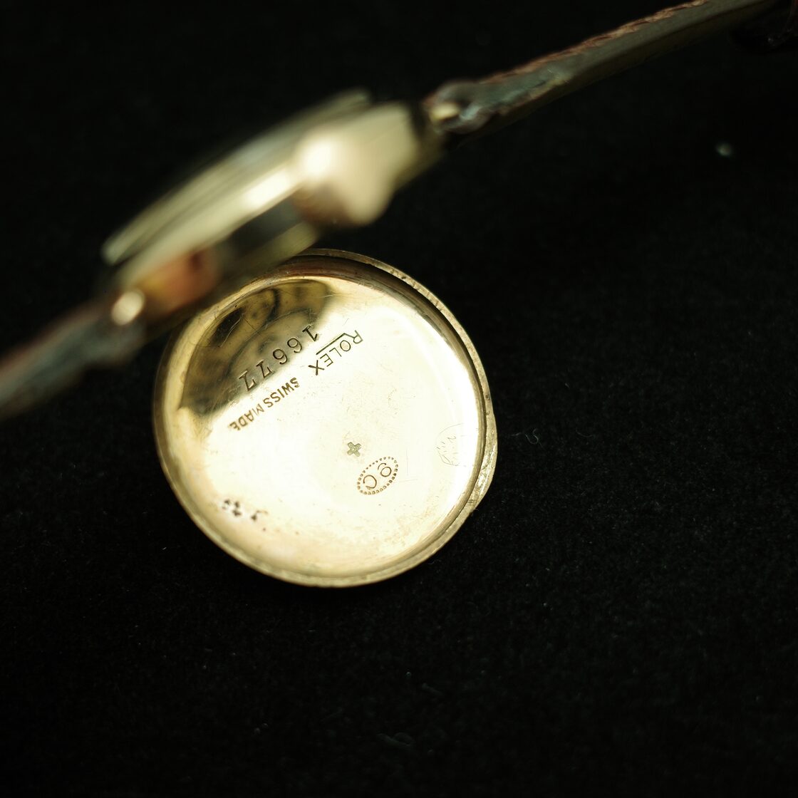 K9金無垢ロレックス ROLEX テレフォンダイヤル Telephone Dial 