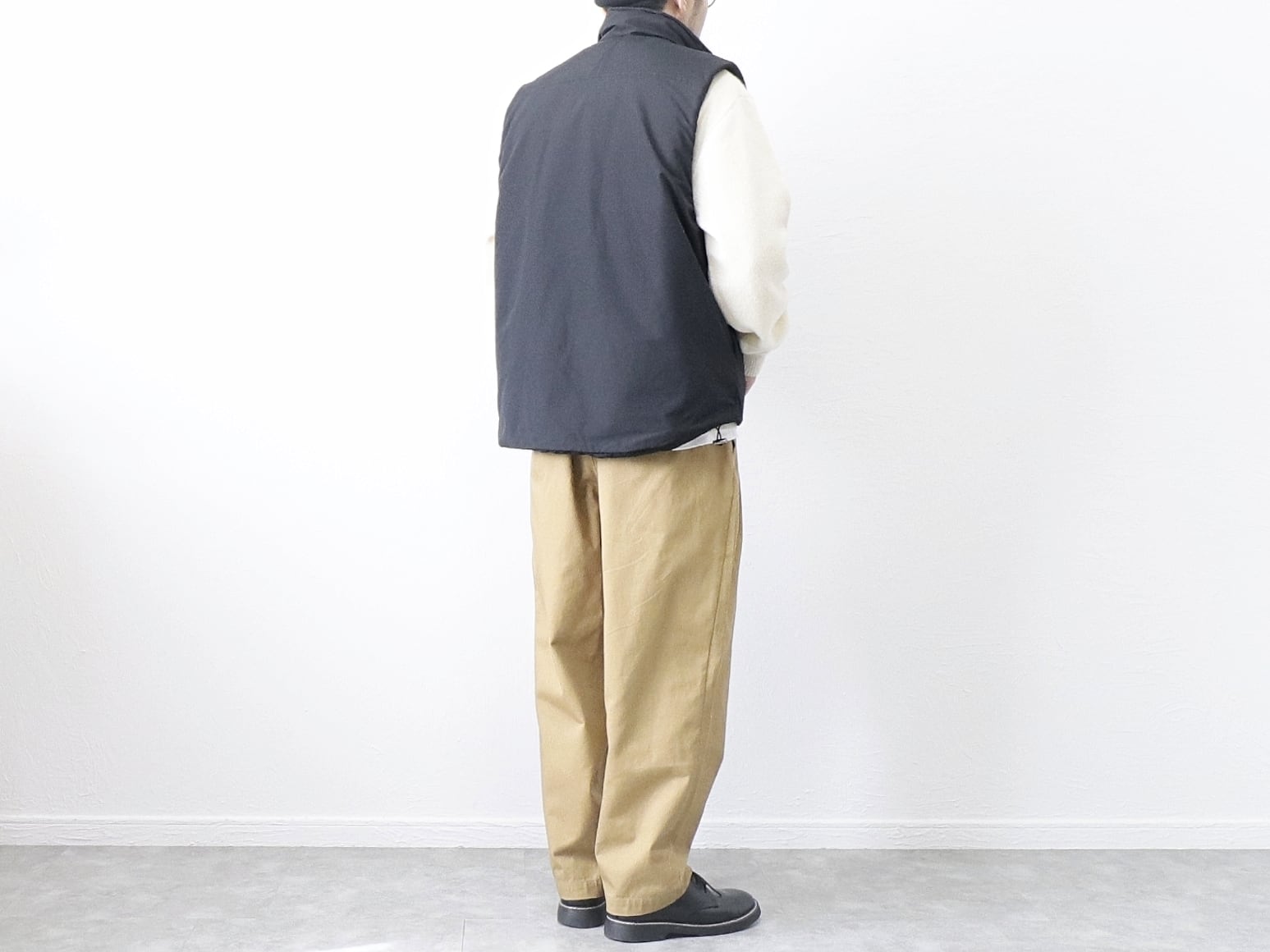 adeu (アデウ)　60/40クロス・中わたベスト adeuの新商品！ 60/40クロス・中わたベスト♩ - saro(サロ