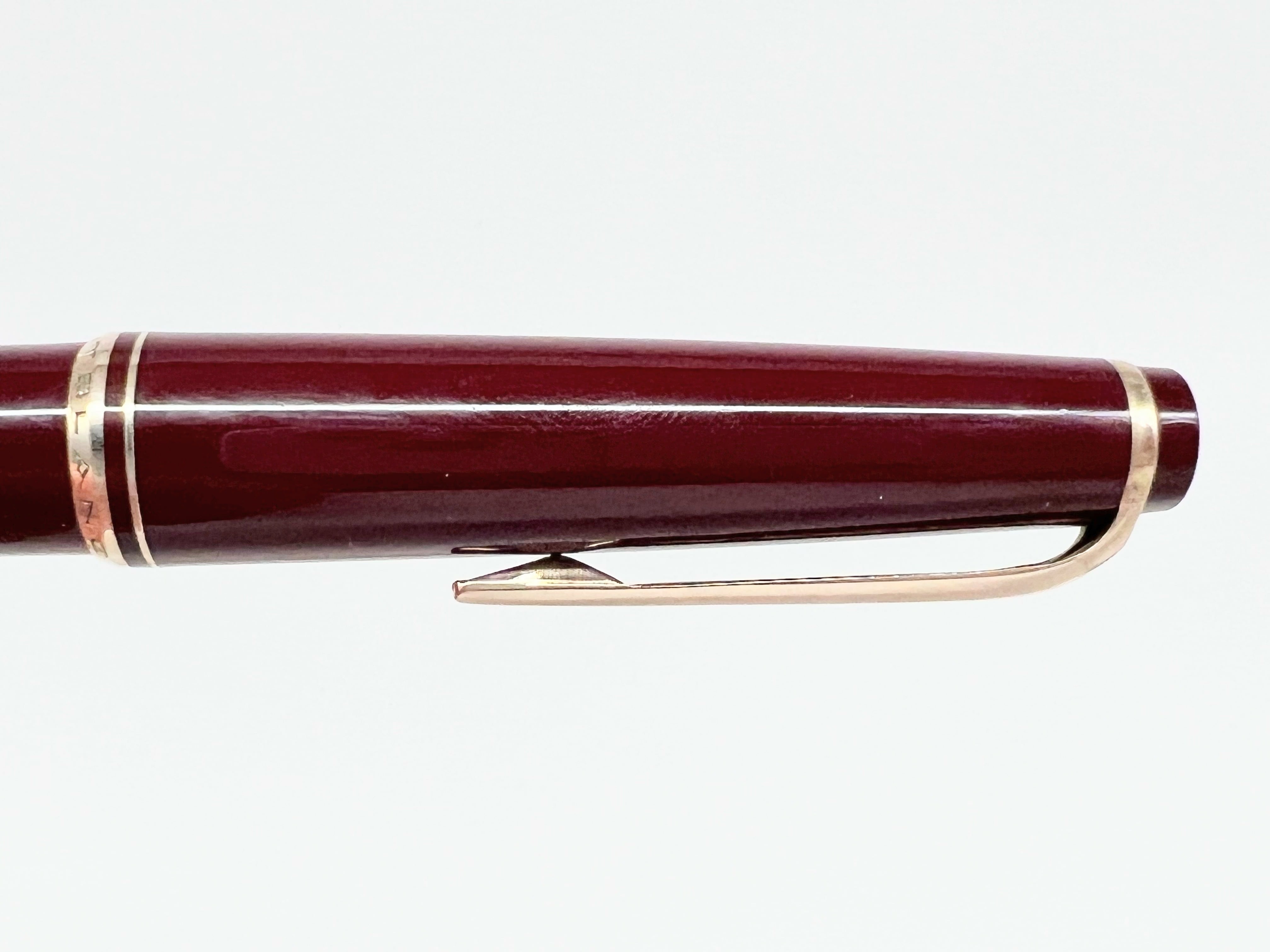 60s モンブラン No 22 ボルドー MONTBLANC No 22 （細字） 14K