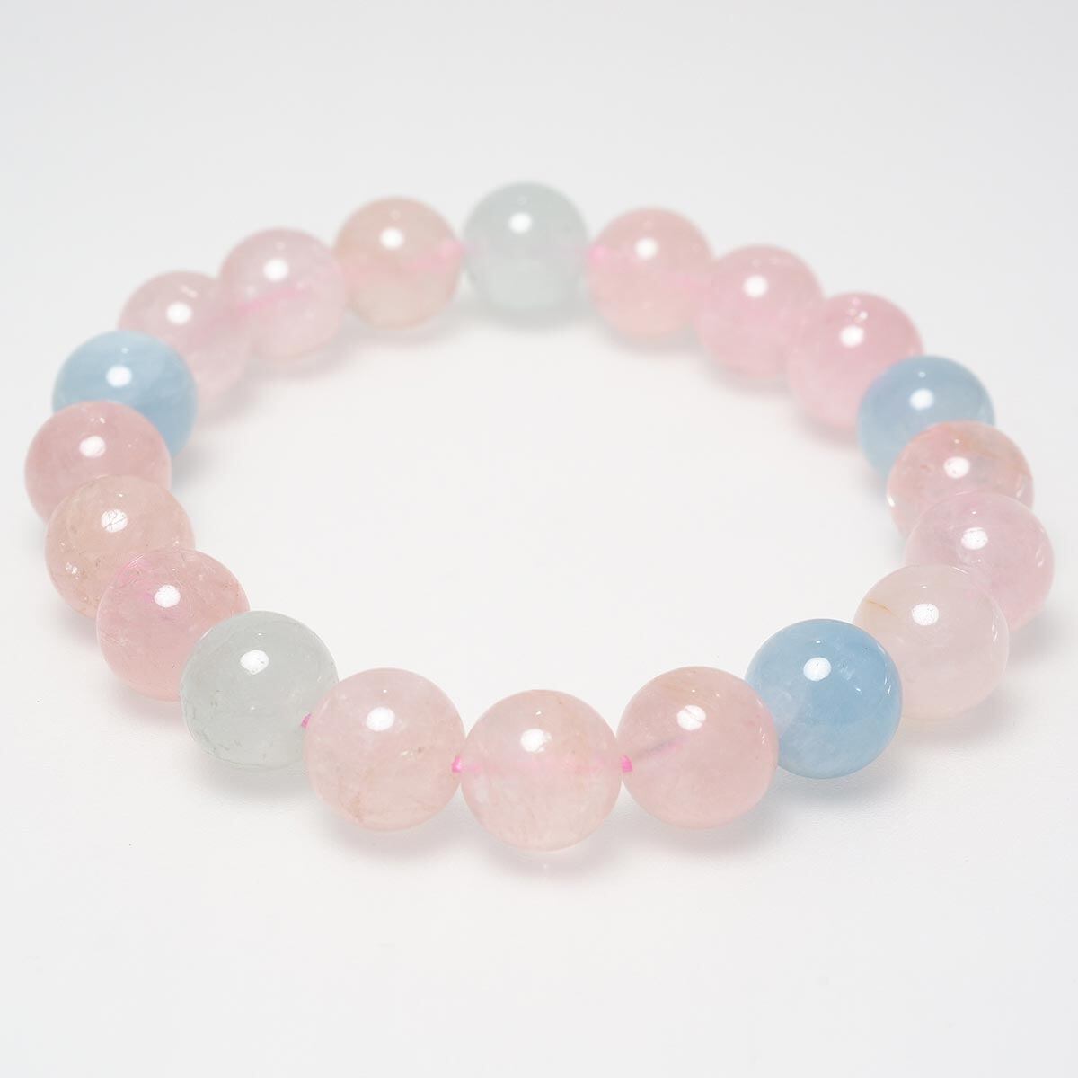 ミックスカラーベリル ブレスレット 10mm 111-2743