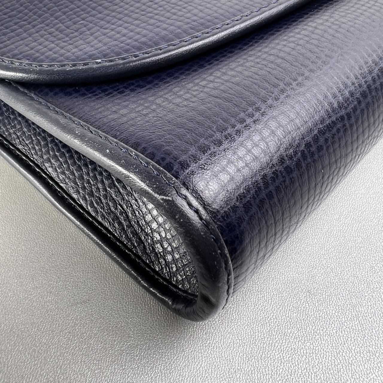 DIOR ディオール レザー ショルダーバッグ 黒 A-13644