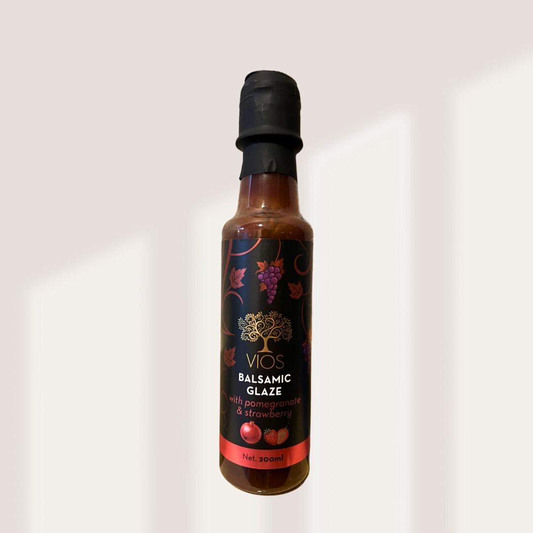 ギリシャのバルサミコソース ザクロ&ストロベリー入り(お酢)