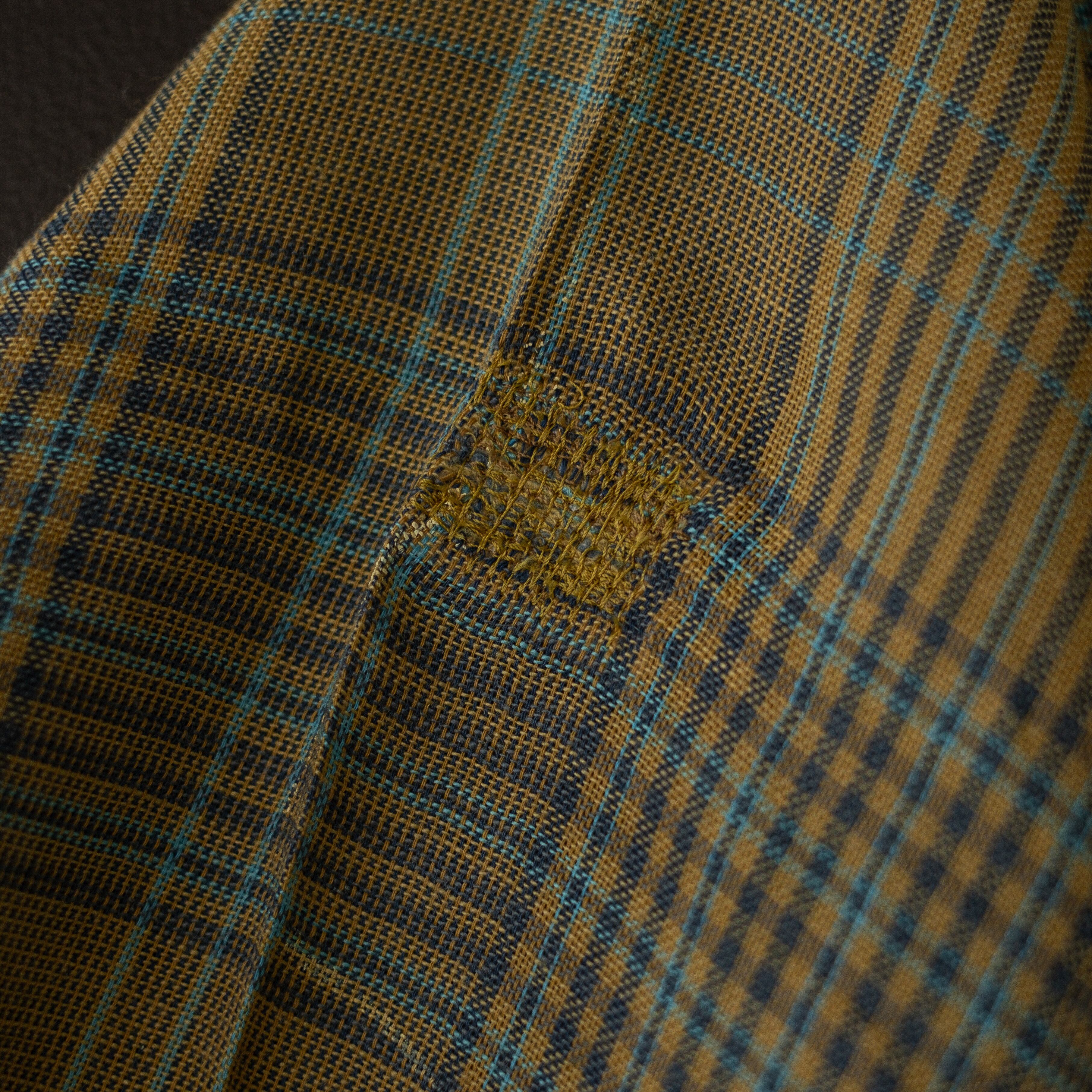 used- 【TOWNCRAFT】 60s s/s open collar check shirt | dros dro