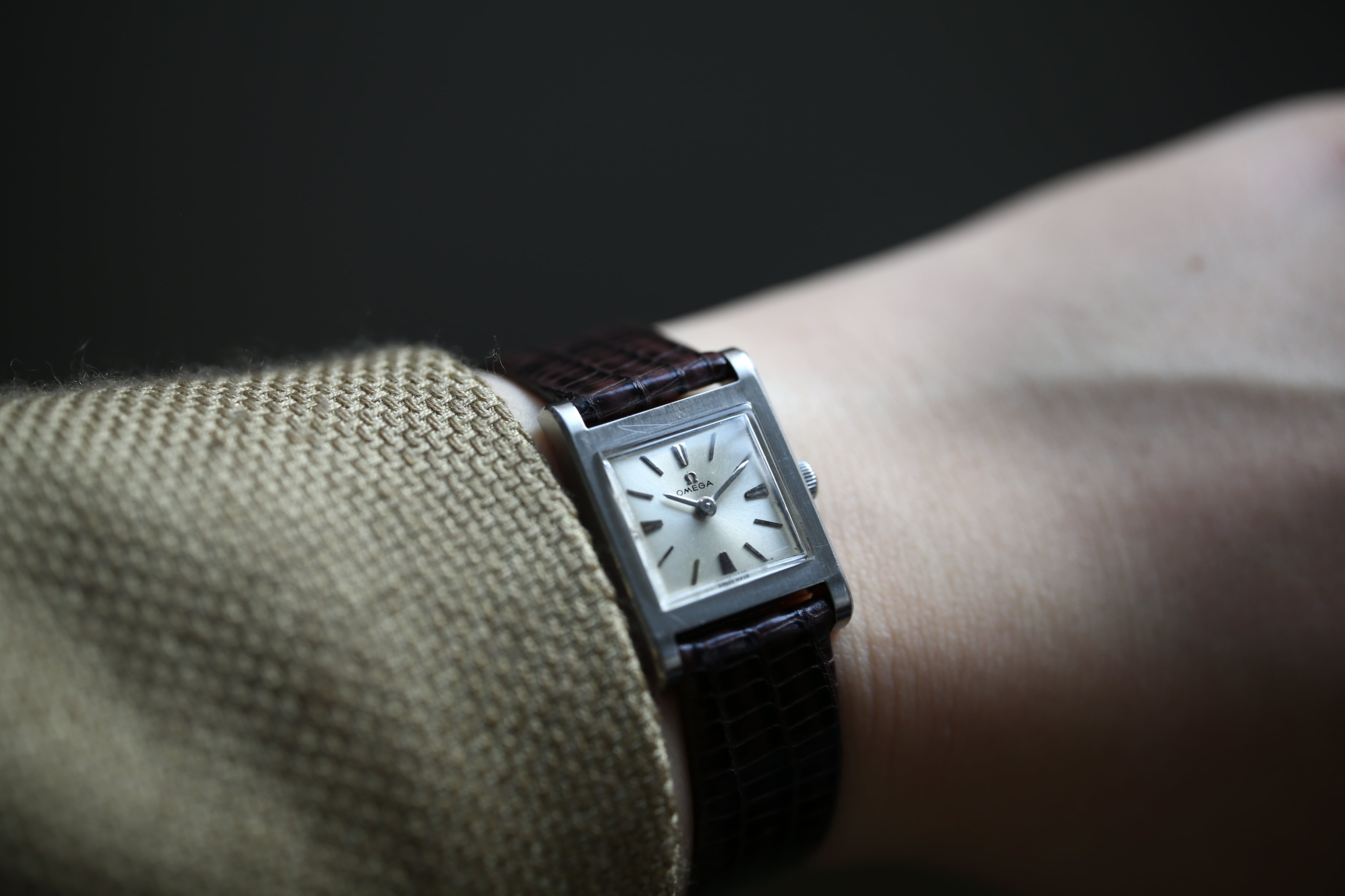 OMEGA 】1963年製 オメガ デビル H型レクタンギュラー OMEGA 】1963年製 オメガ デビル H型レクタンギュラー