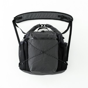 [CAYL] rolltop cross bag (cayl grid) / black 正規品 韓国ブランド 韓国通販 韓国代行 韓国ファッション ケイル 取扱店 日本 店舗