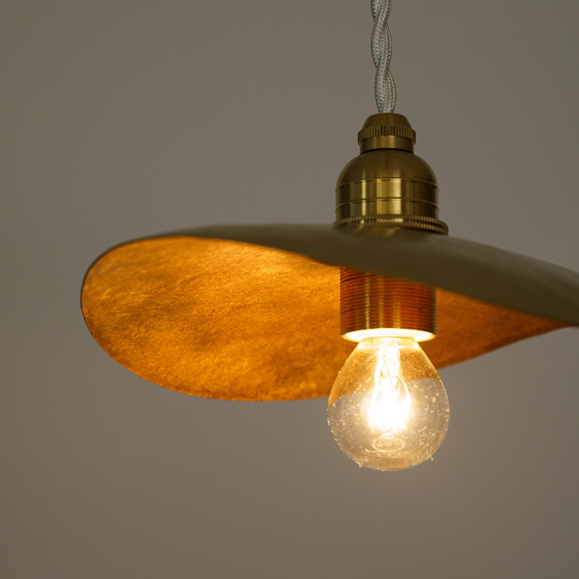 受注製作】ペンダントランプE17 ＜パピヨン180＞ / 真鍮 pendant lamp