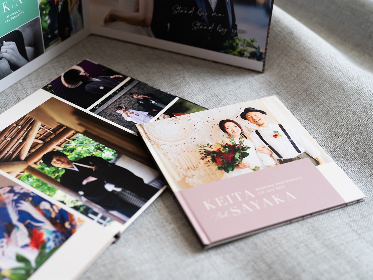 ディライト｜結婚記念台紙・前撮り写真台紙［ 2面 ］