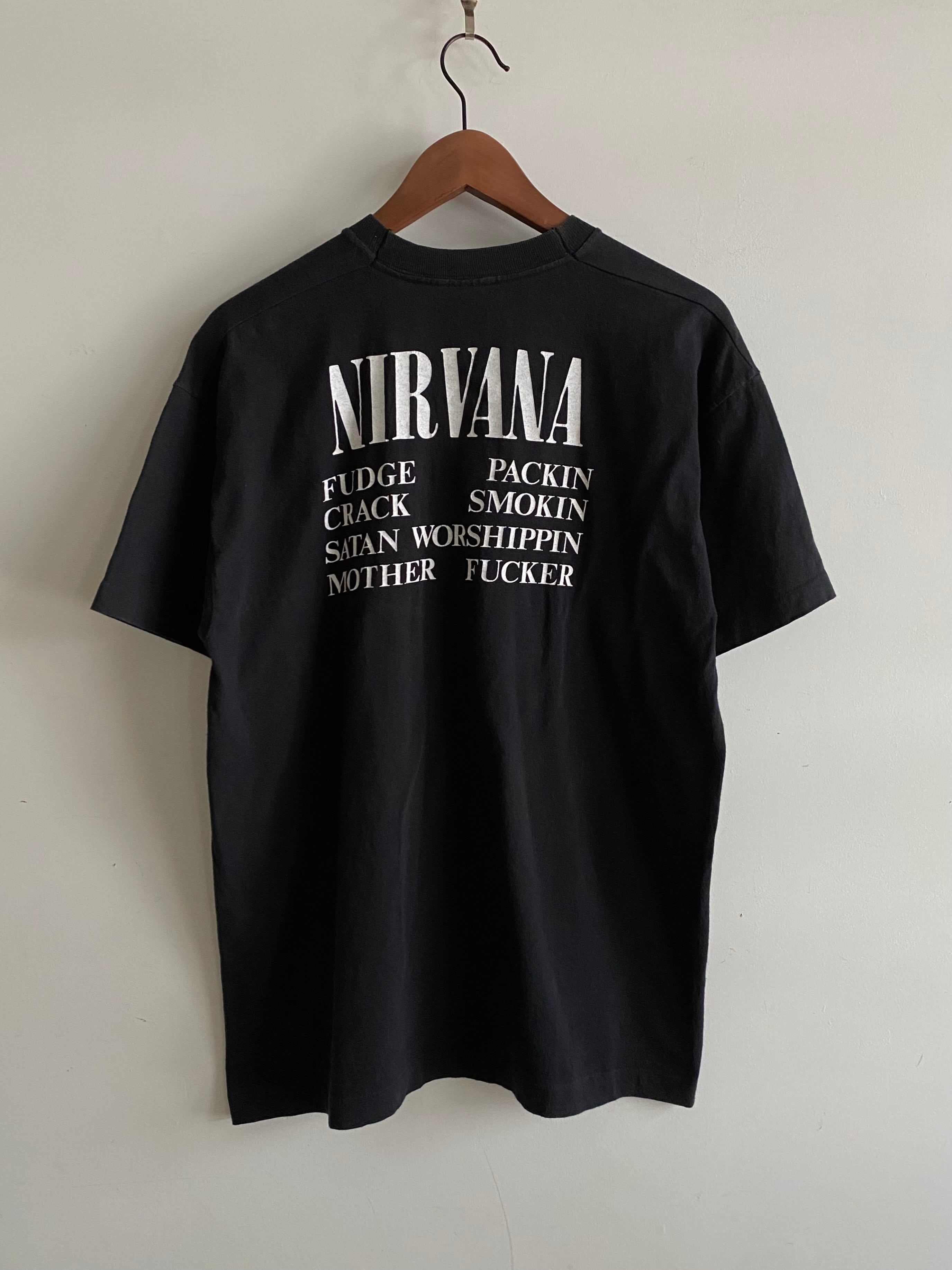 90s NIRVANA VESTIBULE PRINT TEE＊ | JUNK SHOP