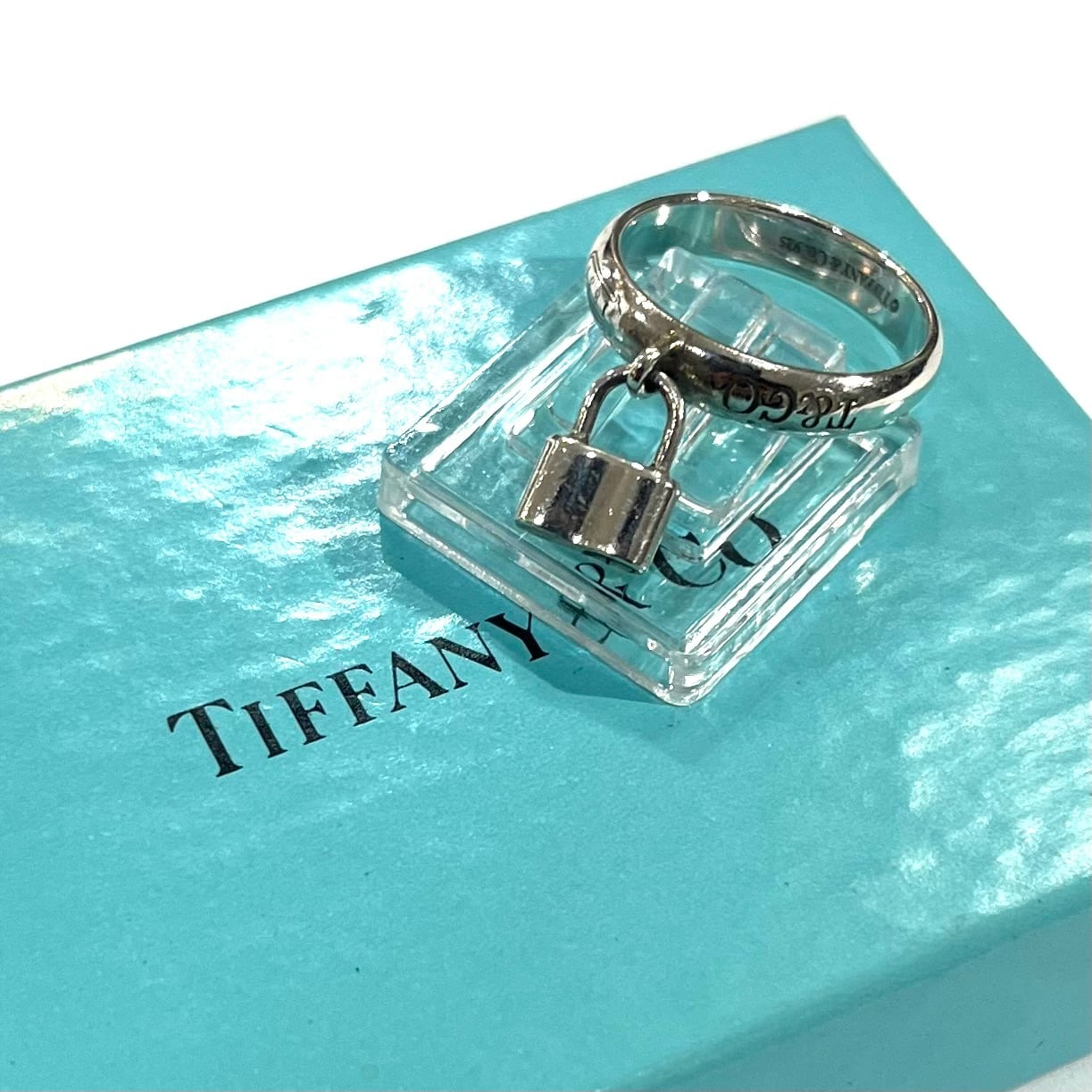 希少【TIFFANY&CO.】【13.5号】 2691 カデナロック指輪 スターリング