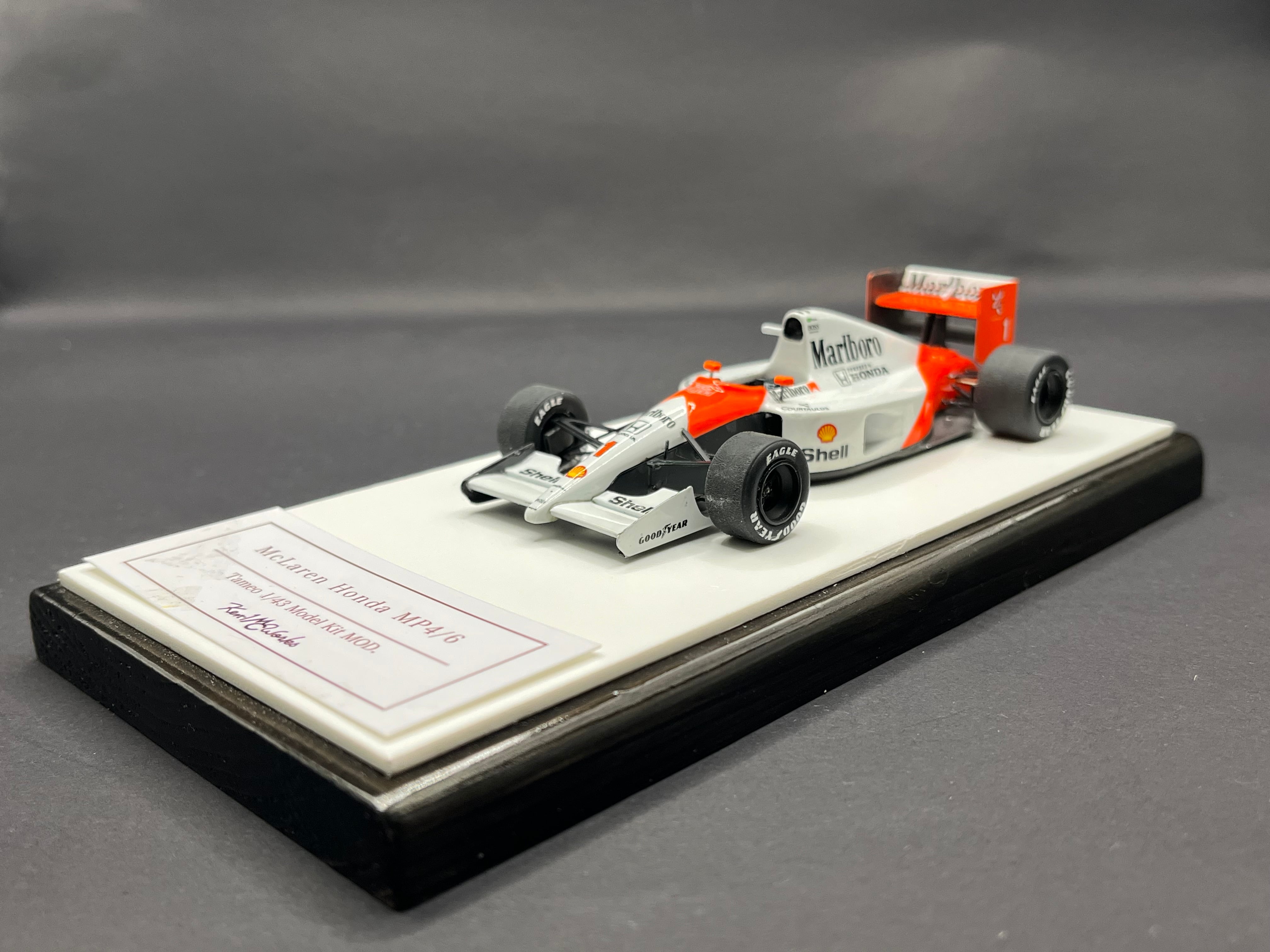 1/43 Tameo マクラーレンホンダMP4/6 ［43コレクション］ | Ken-1