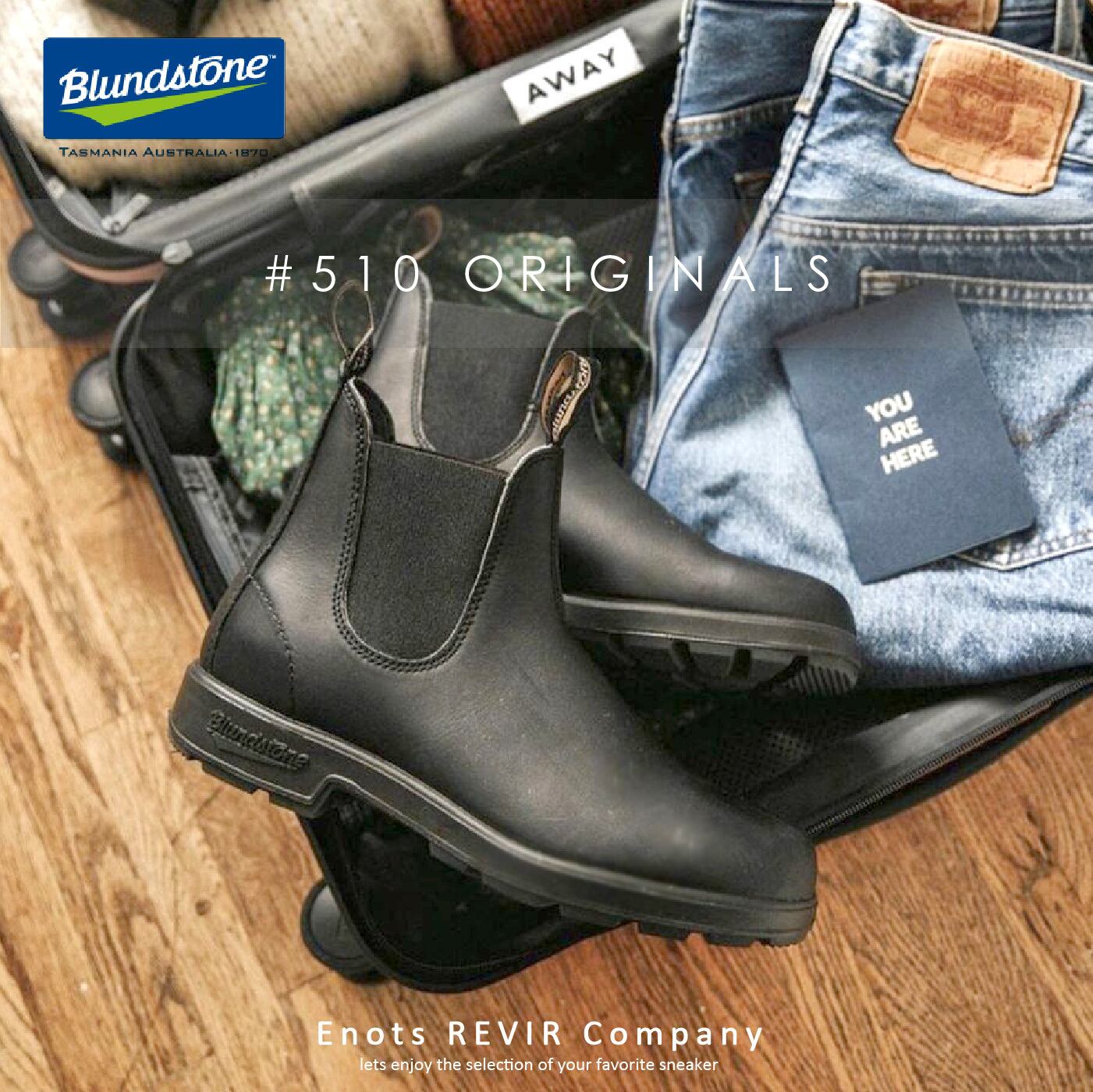 Blundstone ブランドストーン サイドゴア ブーツ チェルシーブーツ メンズ レディース ORIGINALS BS　510 089 BLACK  SMOOTH LEATHER ブラック | Enots REVIR Company powered by BASE