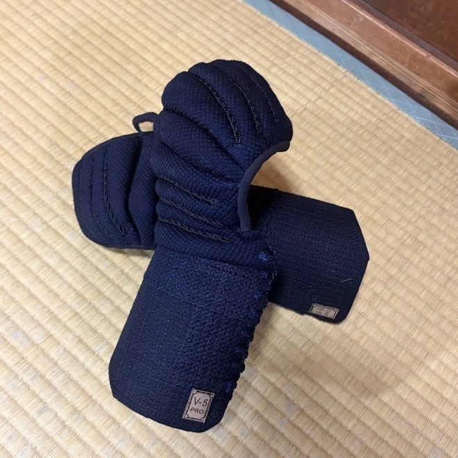 甲手単品 V-5PRO -5mm 十字刺 織刺仕立ー 織刺実践向軽量タイプ Fuji Daruma