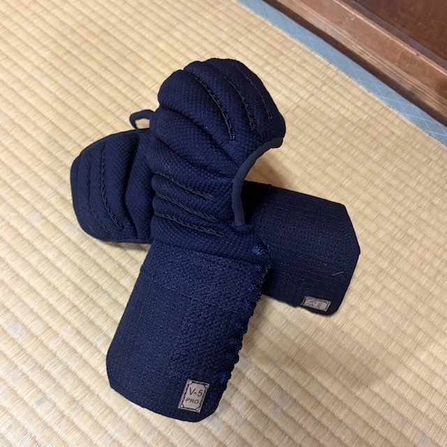 甲手単品 V-5PRO -5mm 十字刺 織刺仕立ー 織刺実践向軽量タイプ Fuji Daruma