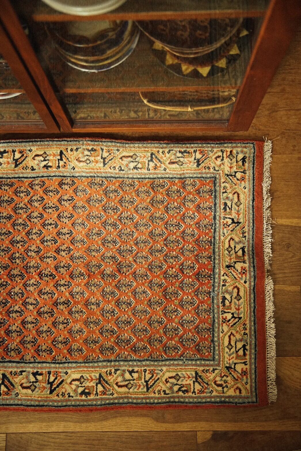 458-Vintage Kashan rug