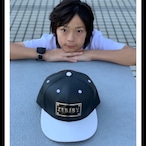 ZEBABY METAL PLATE LEATHER CAP（税込み）