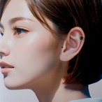 軟骨ヘリックス16G 琉球ガラス