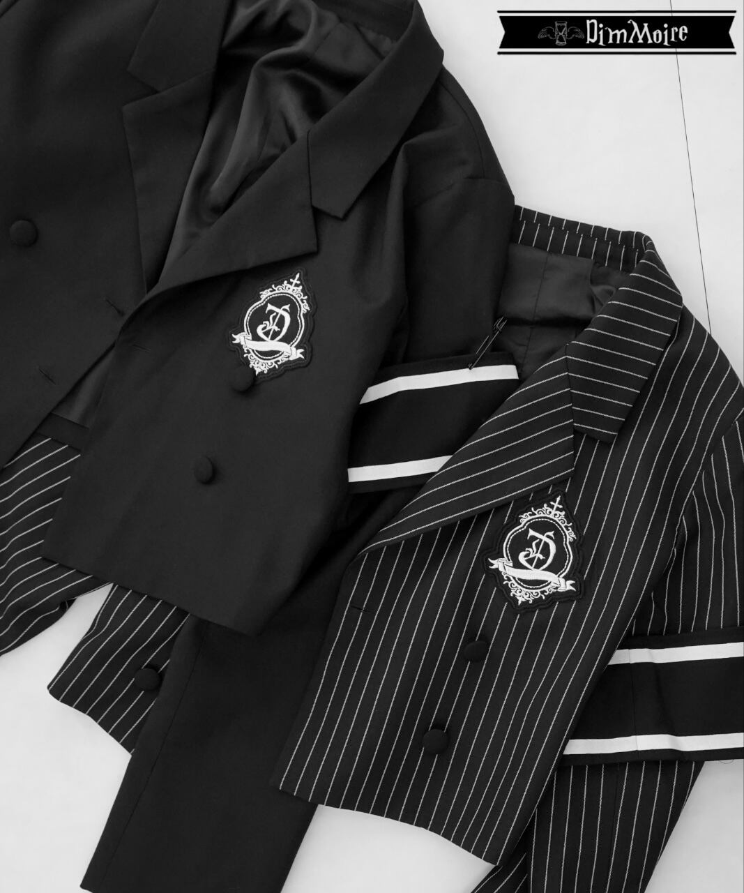 腕章ショートジャケットII【Black】 | DimMoire 