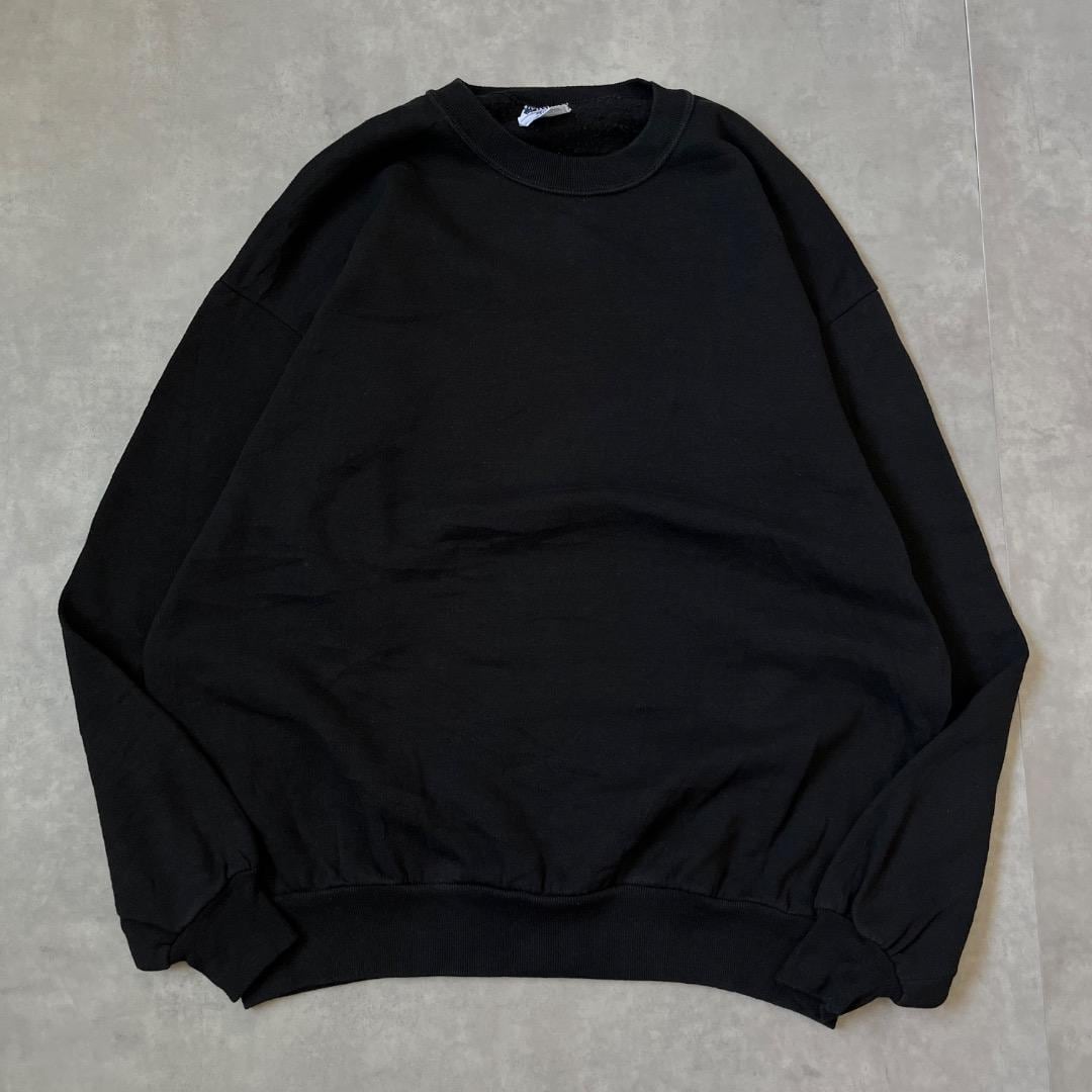 ジャージーズ スウェット 古着 USA製 90s 無地 XL 黒 17117