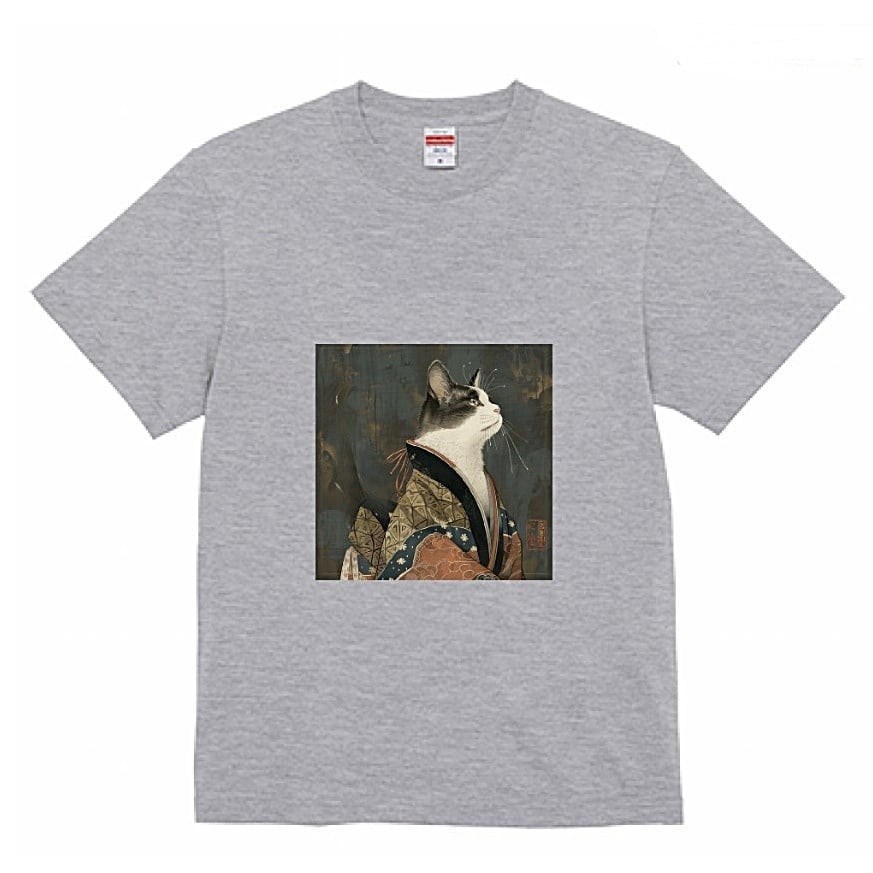 高貴なる猫の肖像画 Tシャツ / Portrait of a Noble Cat T-Shirt