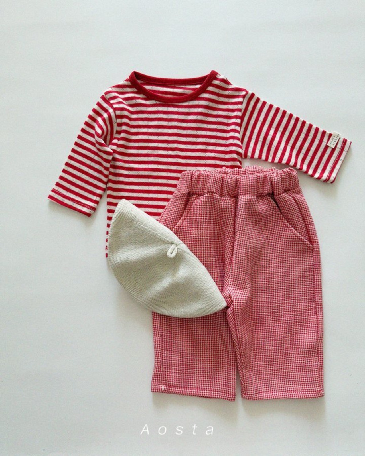 Aosta 26/SS Check Pants