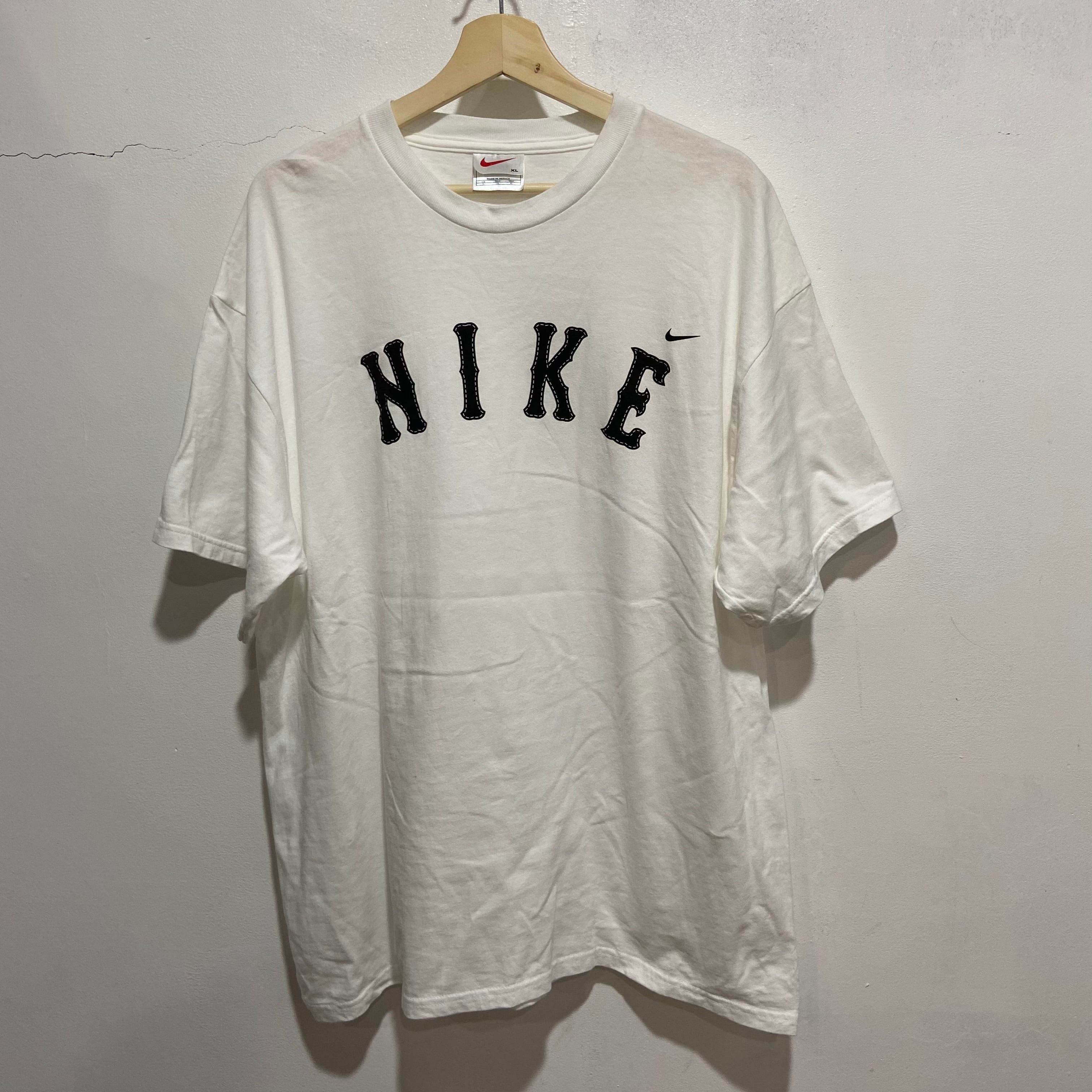 『送料無料』90s NIKE ブランドロゴホワイトTシャツ　メキシコ製　白T | 古着屋 Uan powered by BASE