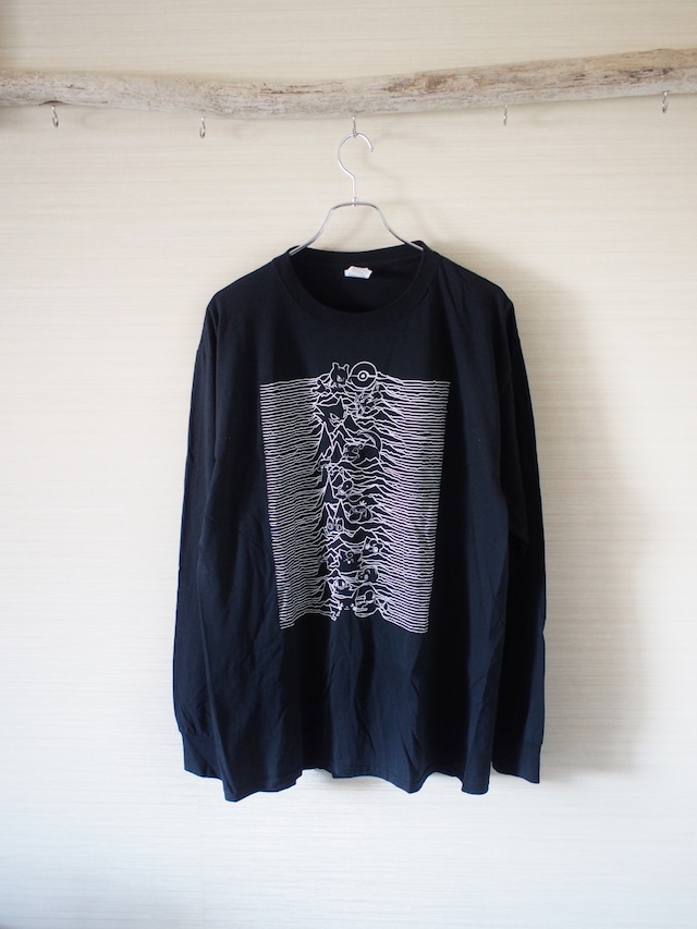 【Joy Division×Pokemon】Unknown Pleasures L/S TEE