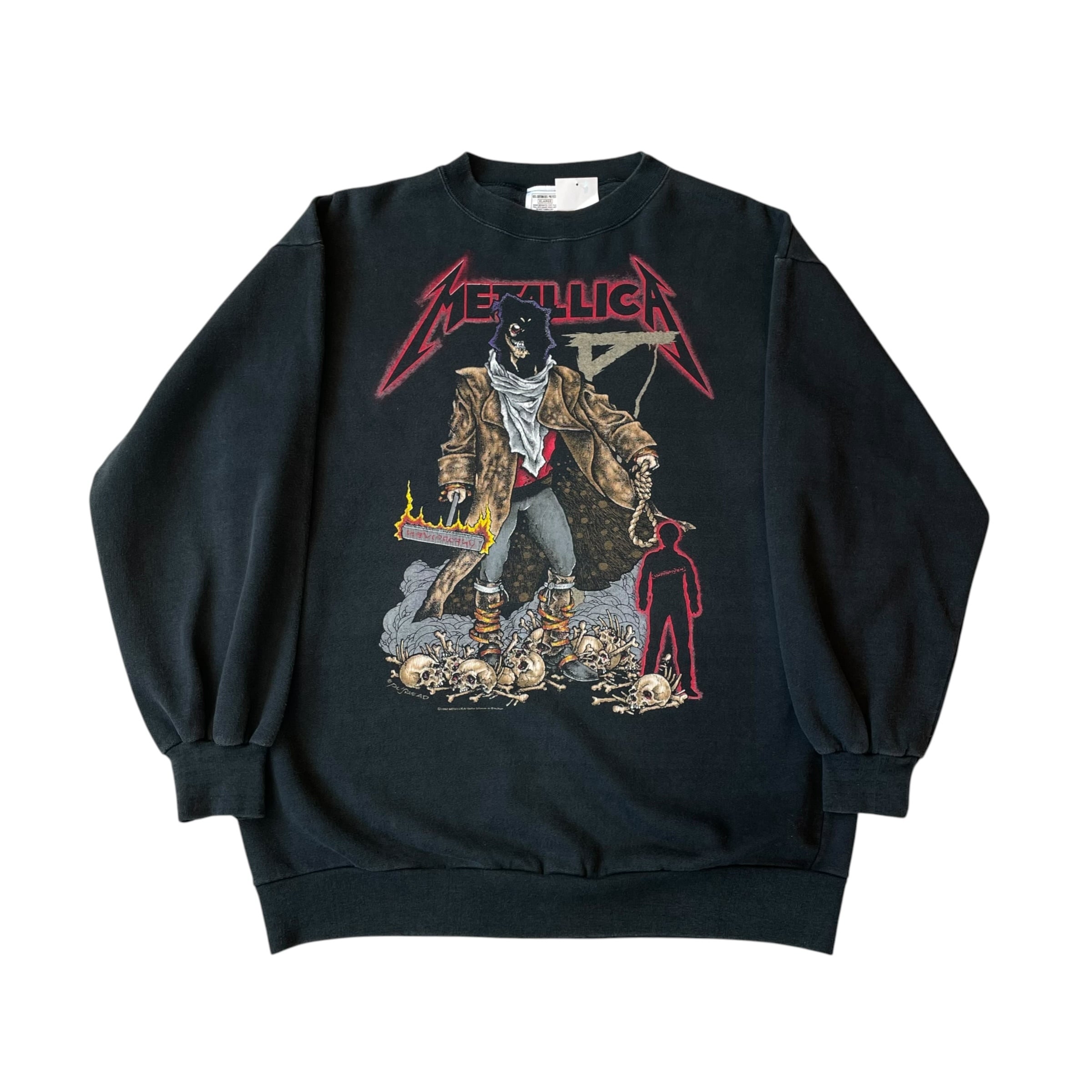 Special!! 1992s METALLICA "UNFORGIVEN"sweat
