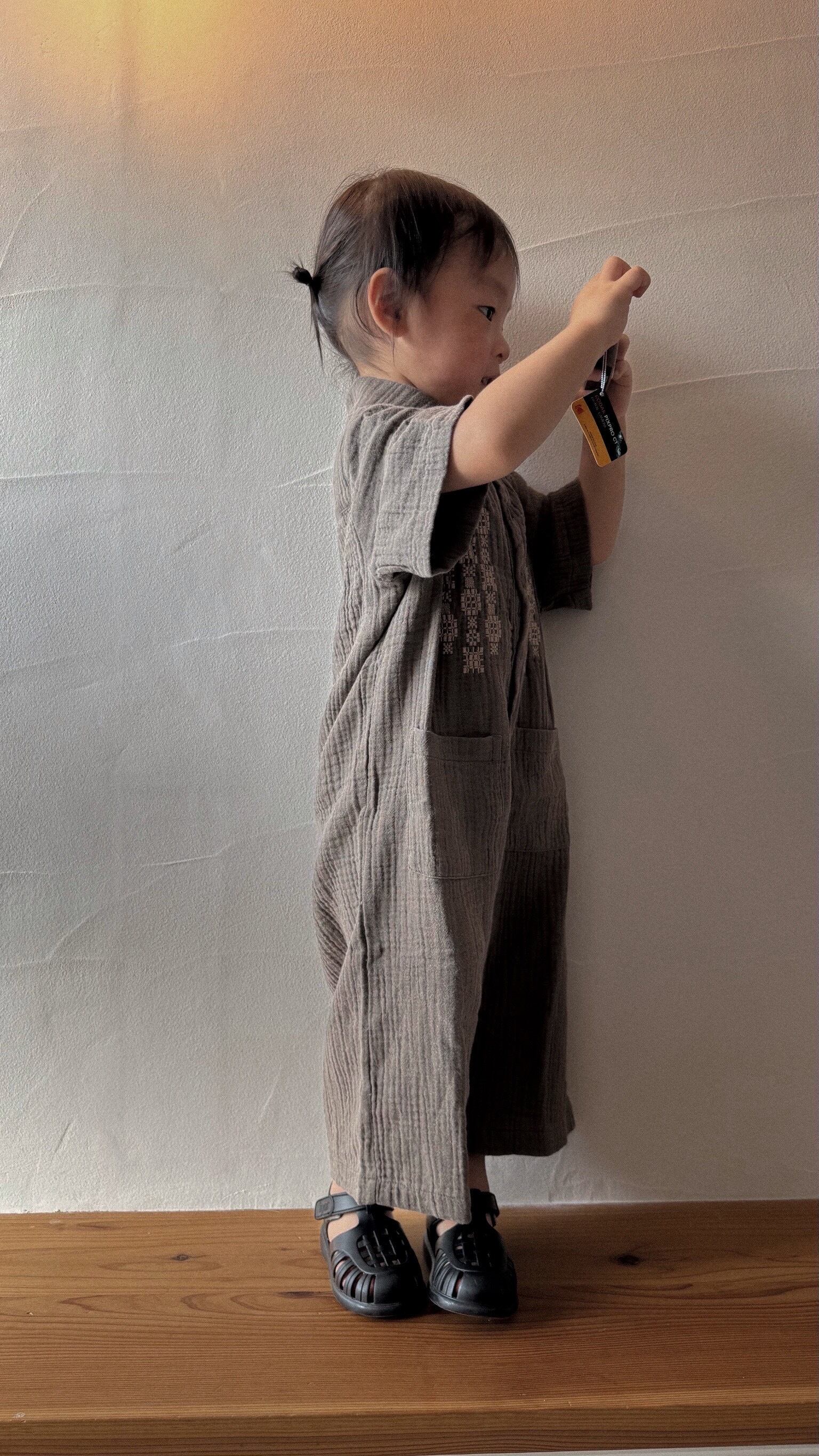 mabli】FOLK OVERALLS - KOALA/ 12m.18m.2y. | Pay ID