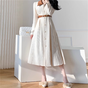 【送料無料】 ワンピース ロングワンピ 2色 ロング ミモレ 長袖 Vネック Aライン フレア 厚手生地 エレガント 可愛い 大人可愛い きれいめ シンプル カジュアル シック コンサバ 華やか 大人 上品 おしゃれ お洒落 主役級 こなれ感 高見え 高級感 無地 秋 冬 レディース 女性用 ママ 20代 30代 40代 デート お出かけ 女子会 お呼ばれ 休日 お茶会 授業参観 着回し 普段使い ファッション コーデ スタイル 楽ちん 体型カバー 定番 プチプラ 着痩せ ベイクドカラー バイカラー