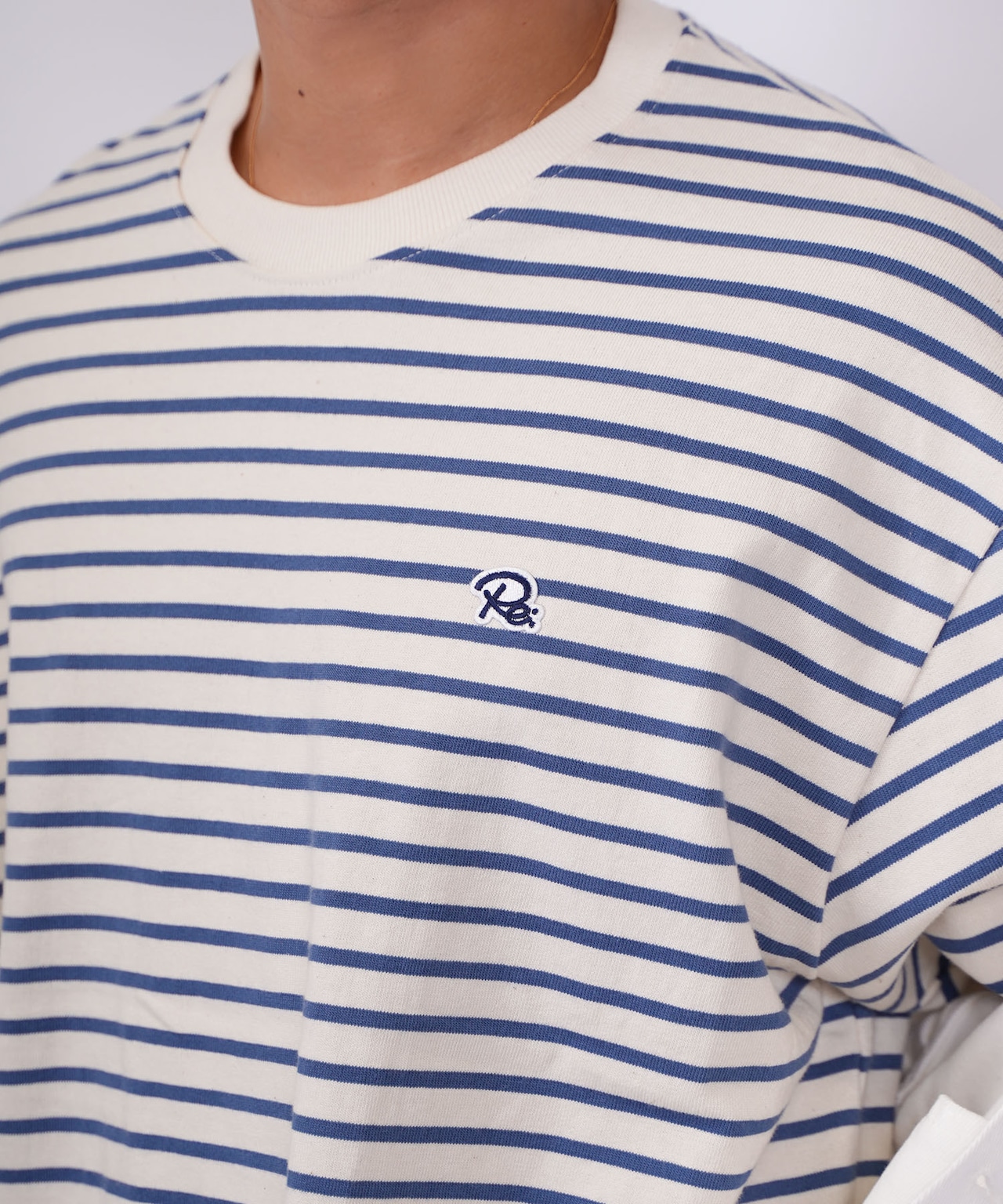 【#Re:room】COLOR STRIPED BIG LONG SLEEVE［REC742］