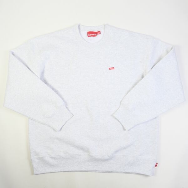 【Supreme】Small Box Crewneck　グレー　Mサイズ