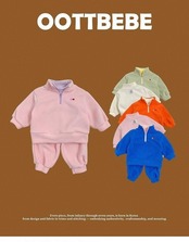 韓国子供服 / 26winter / oottbebe / ふわふわアノラック上下セット / ベビー&キッズ / 冬服 *XS~XL*