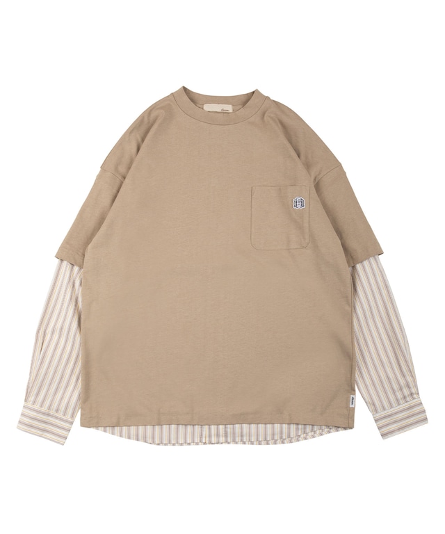 【#Re:room】2WAY SWITCHING LAYERED LONG SLEEVE［REC687］