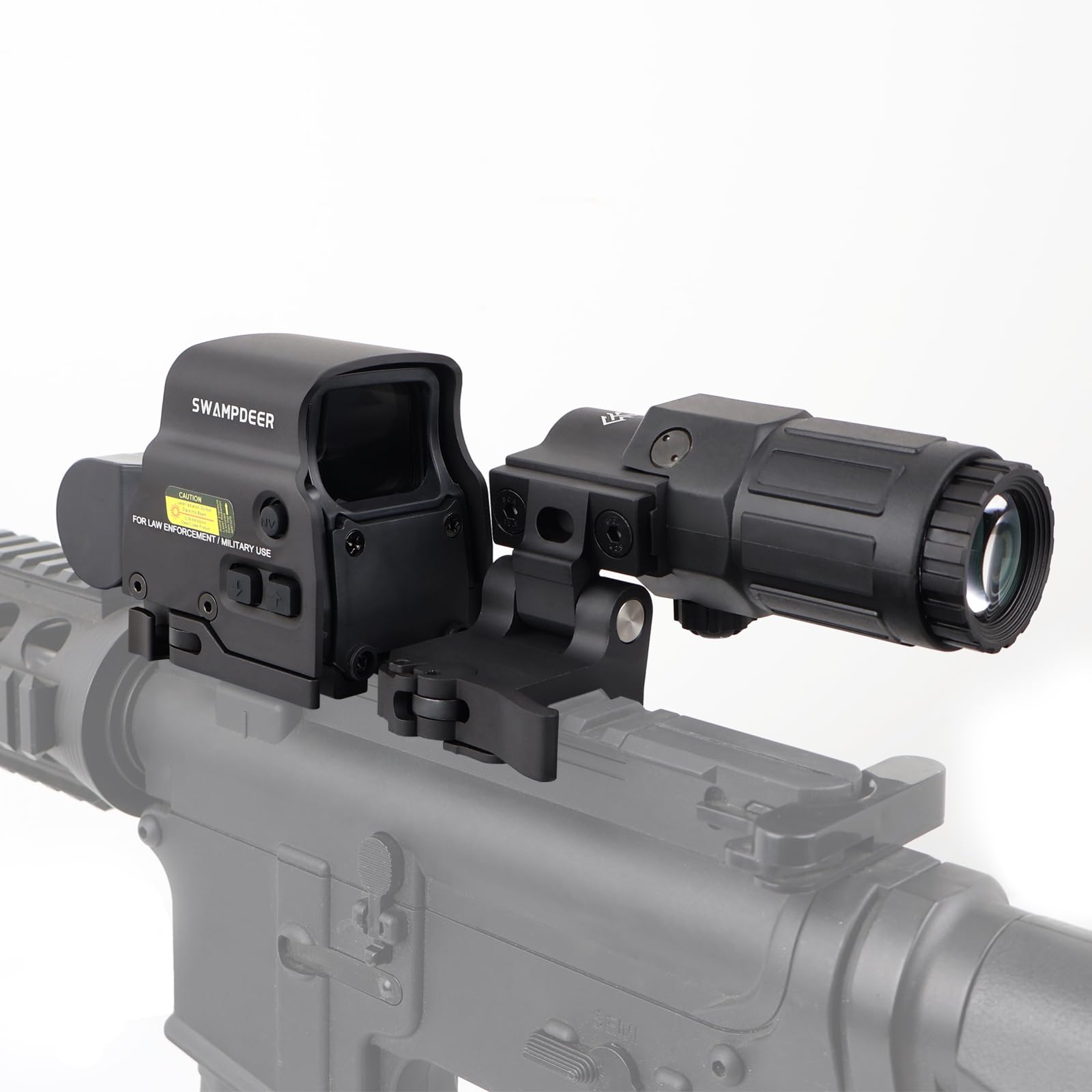 在庫セール】SWAMP DEER OPTICS マグニファイア&ドットサイトセット