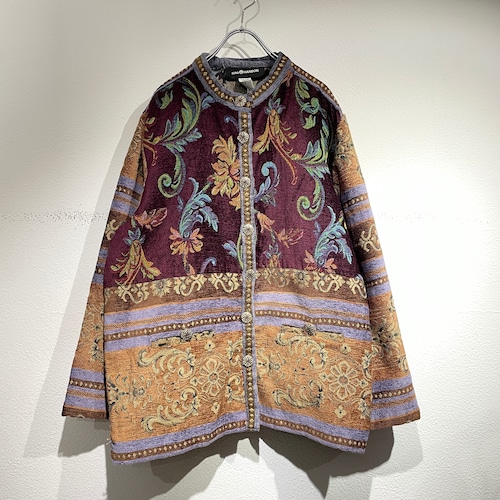 used Jacquard design jacket