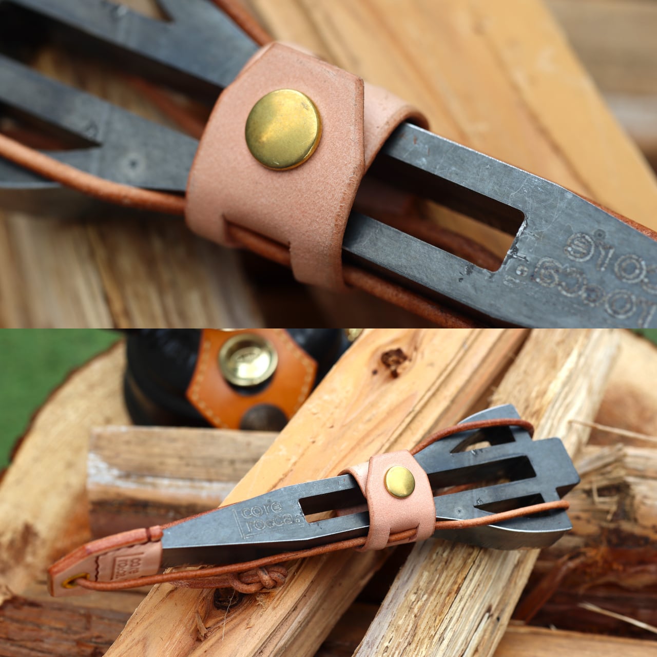 HKロケット用レザーカバー（薪割りクサビ用カバー） | core rocca