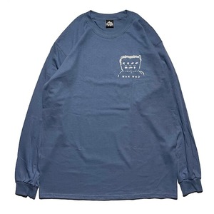 MANWHO / LONG SLEEVE TEE (インディゴ)