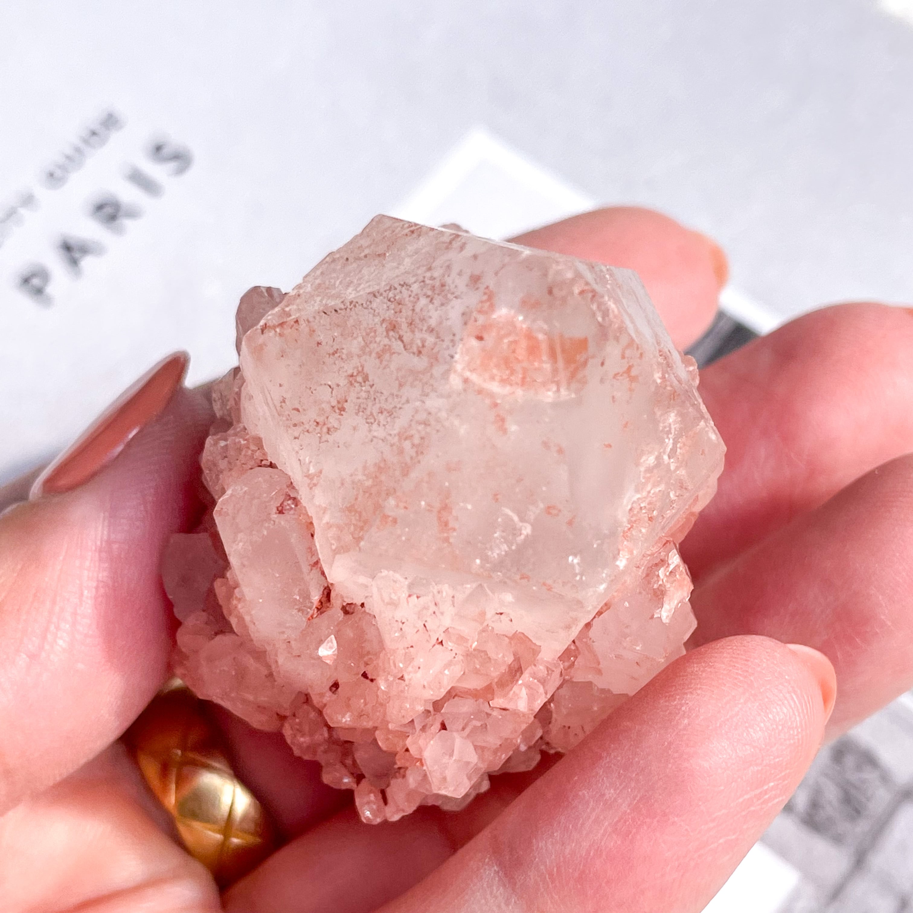 ピンクキャンドルクォーツ　原石　マダガスカル産　天然石 Pink Candle Quartz 3 ✧ ピンクキャンドルクォーツ | FLUXY - 天然石