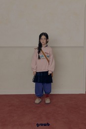 韓国子供服 / growb / ルート スウェット / 秋服 *XS~JM*