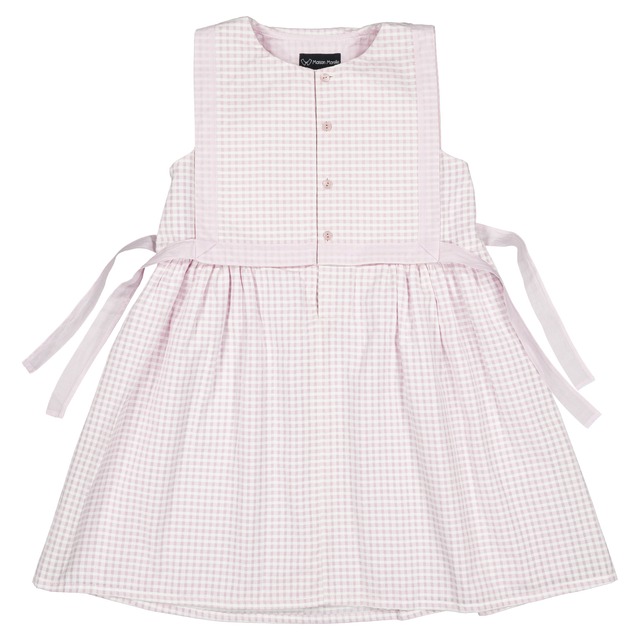 ご予約【MaisonMarelle】送料無料Romper DUPLEIX- pink gingham