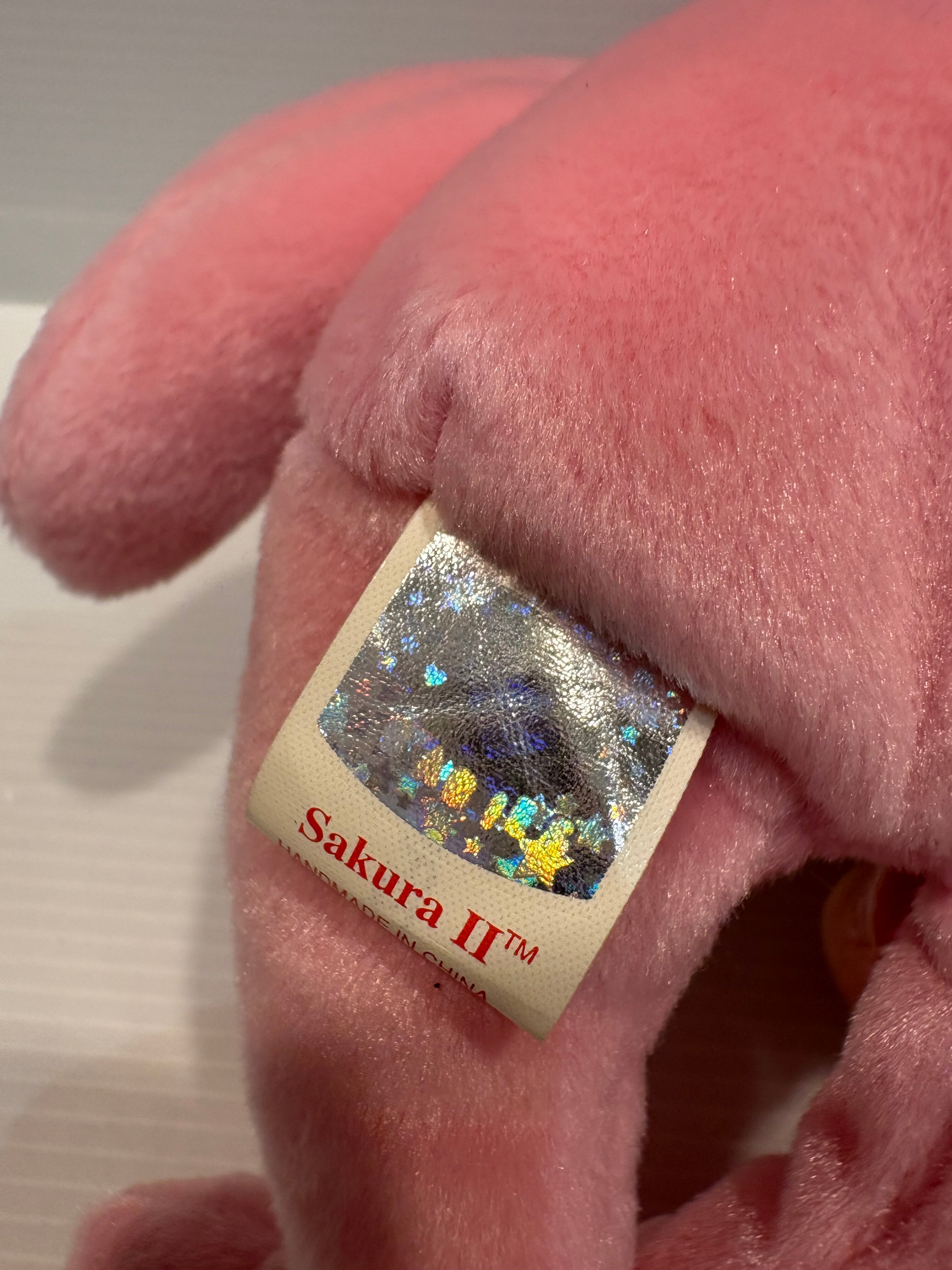 日本限定】Ty ビーニーベイビーズ Sakura さくらⅡ② ベア ぬいぐるみ