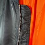 ALPHA INDUSTRIES MA-1フライトジャケット　ネイビー　M アルファ