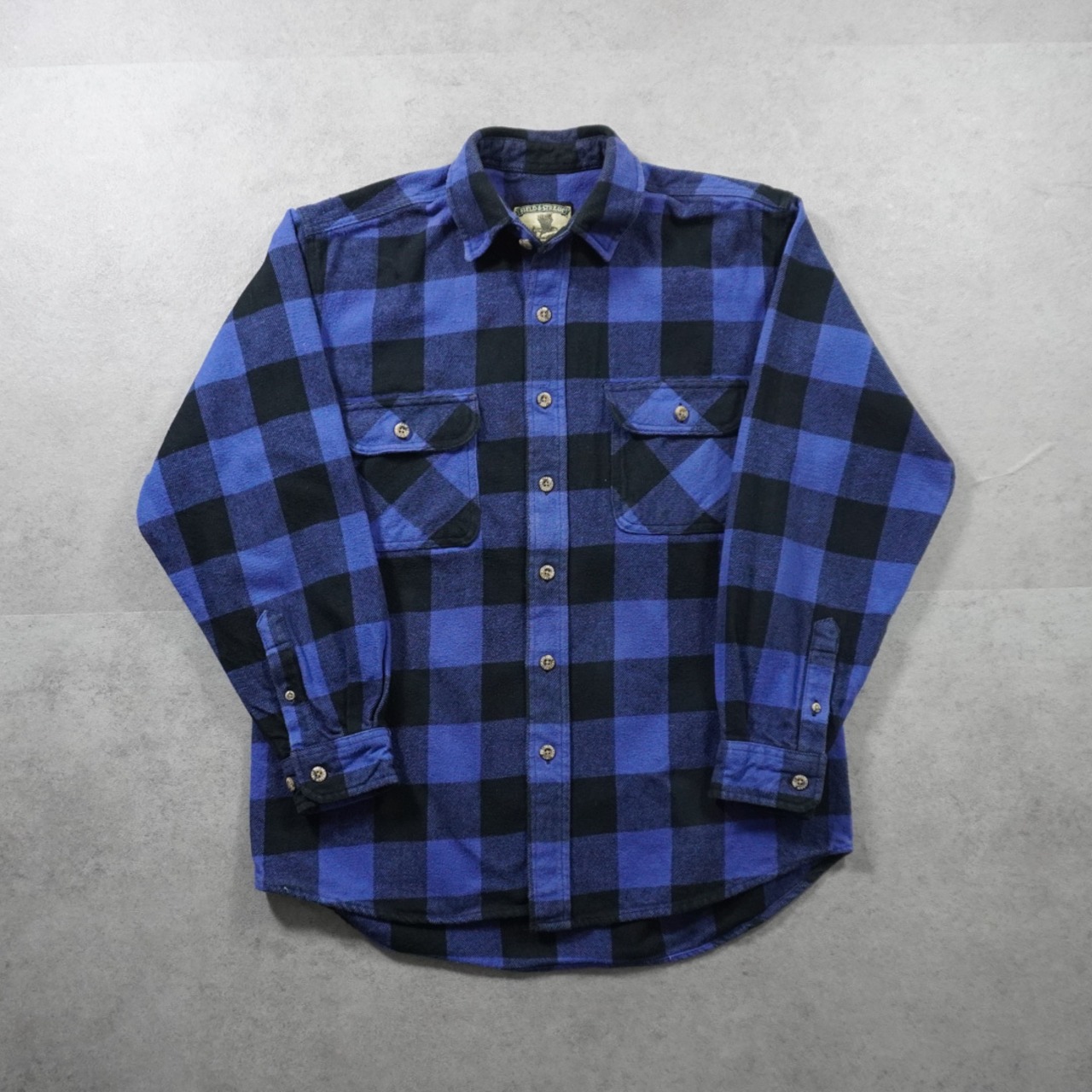 FIELD&STREAM heavy flannel shirt M 古着 - 7