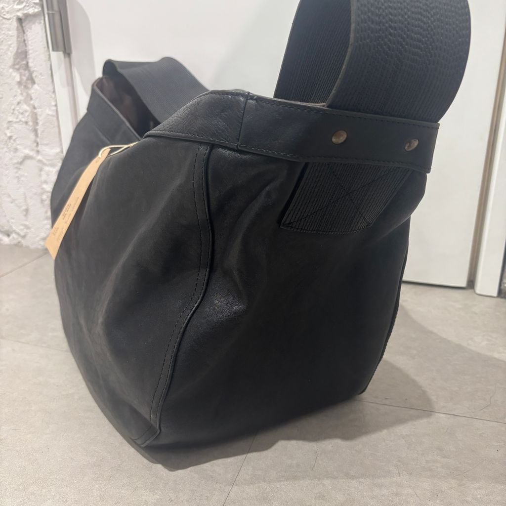 T.T Taiga Takahashi ティーティー 25AW Lot.004 Newsboy Bag Black