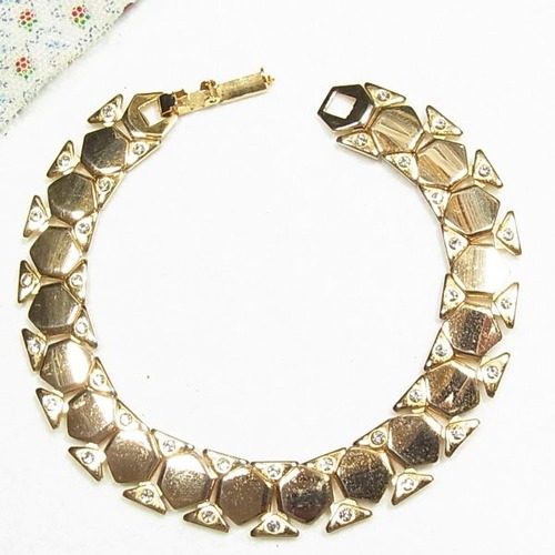 ゴールドトーンのメタルブレスレット　 bracelet のセール通販　11834BR