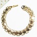 ゴールドトーンのメタルブレスレット　 bracelet のセール通販　11834BR