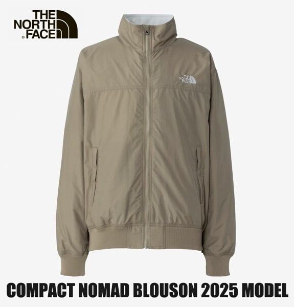 ザ・ノース・フェイス ノースフェイス ジャケット ナイロンジャケット メンズ コンパクトノマドブルゾン THE NORTH FACE NP72532 クラシックカーキ