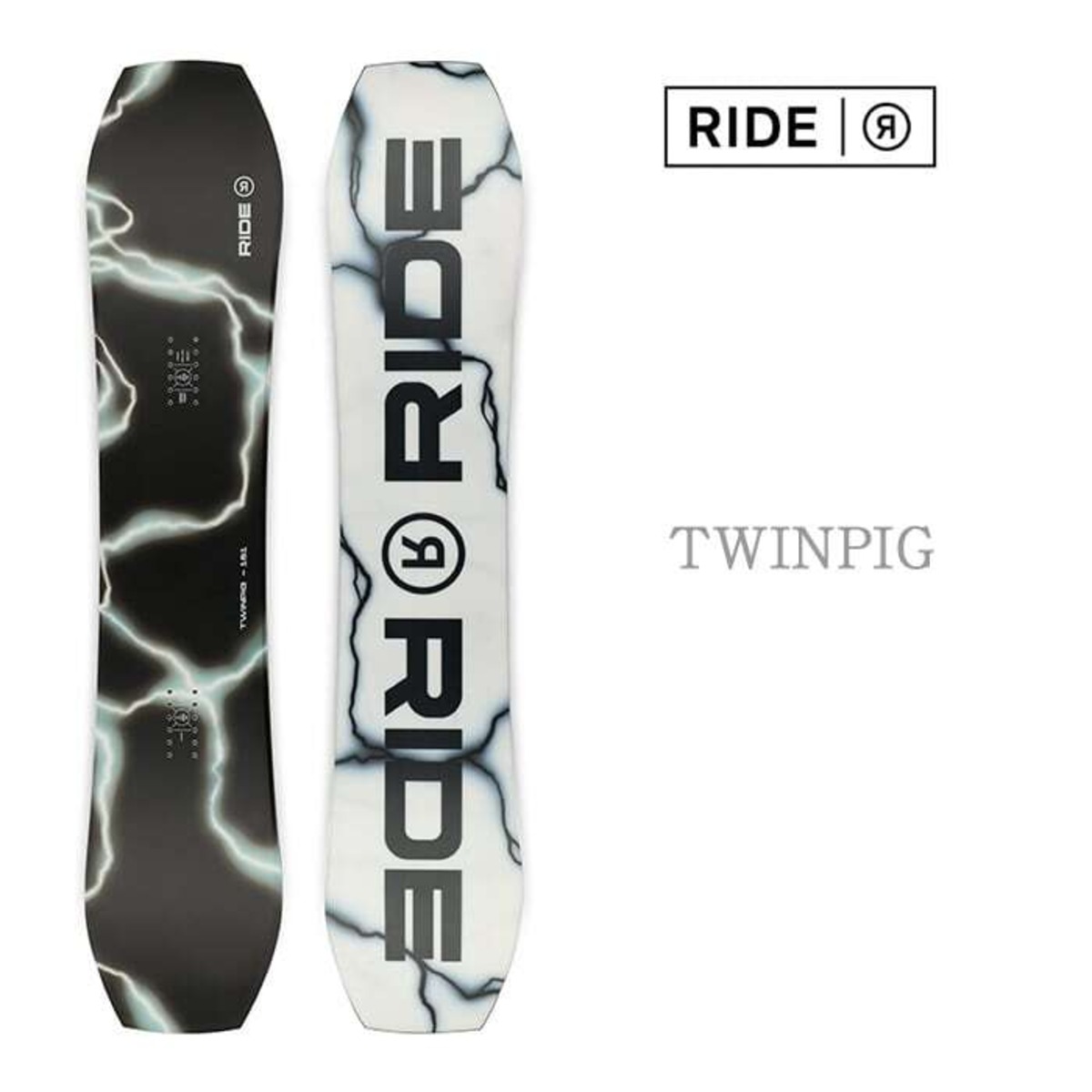 Ride C-8 紐解く ビンディング Mサイズ TWINPIGに最適 美品