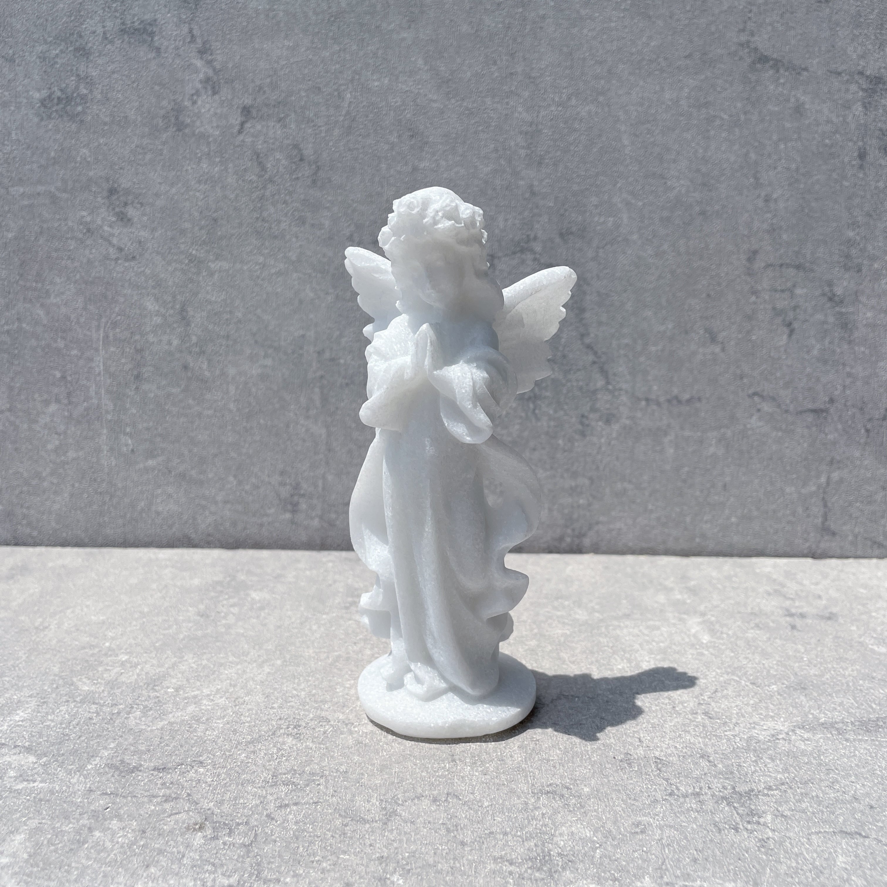 ホワイトジェイド 天使 エンジェル 翡翠のスイートエンジェル01◇White Jade Angel◇天然石・鉱物