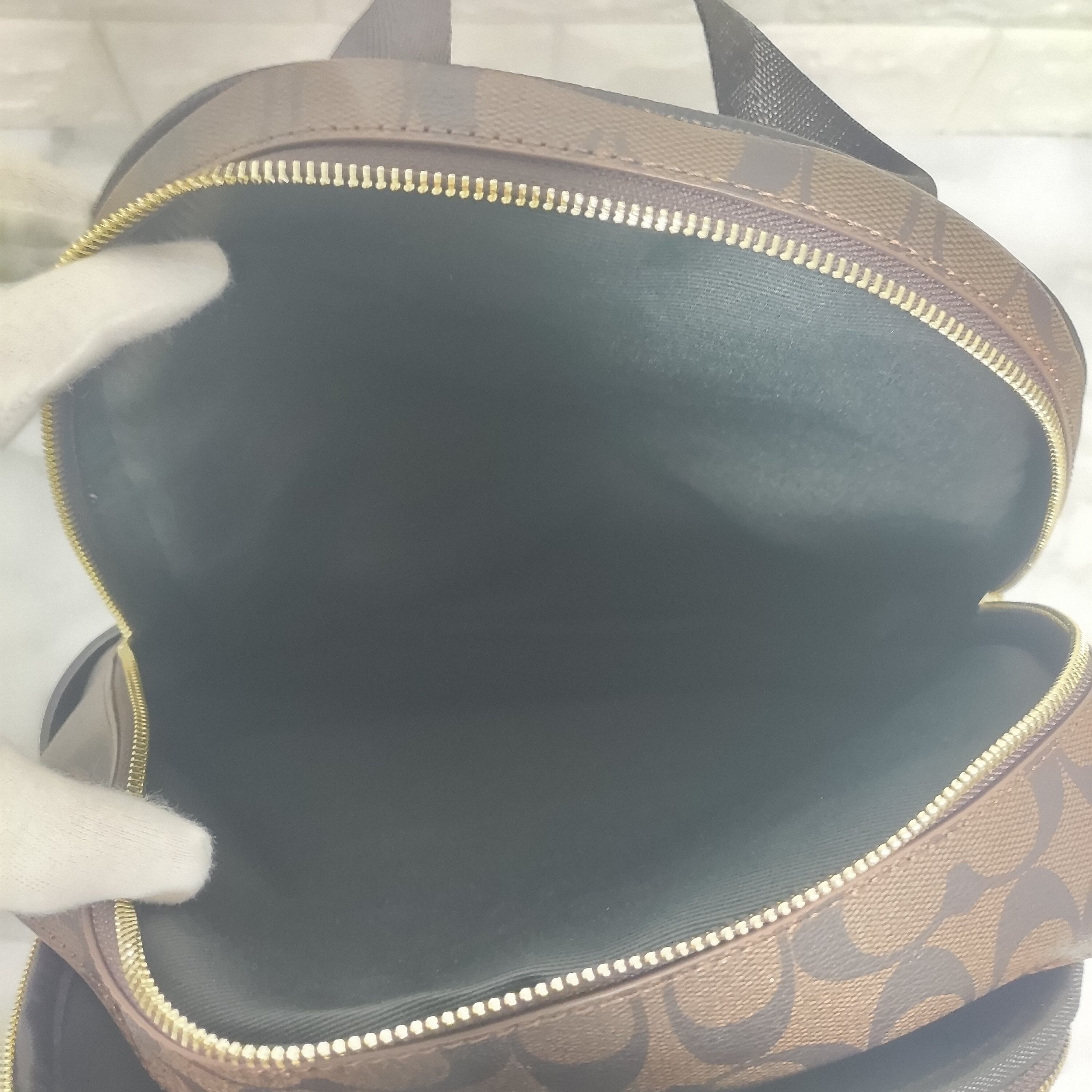 COACH コーチ シグネチャー バックパック ブラウン ブラック 未使用  